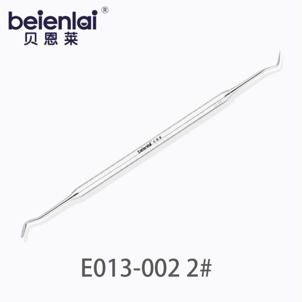 Benlai Amalgam Carver E013-002 BJS 2#, Double End, 5.5 Octagonal Handle